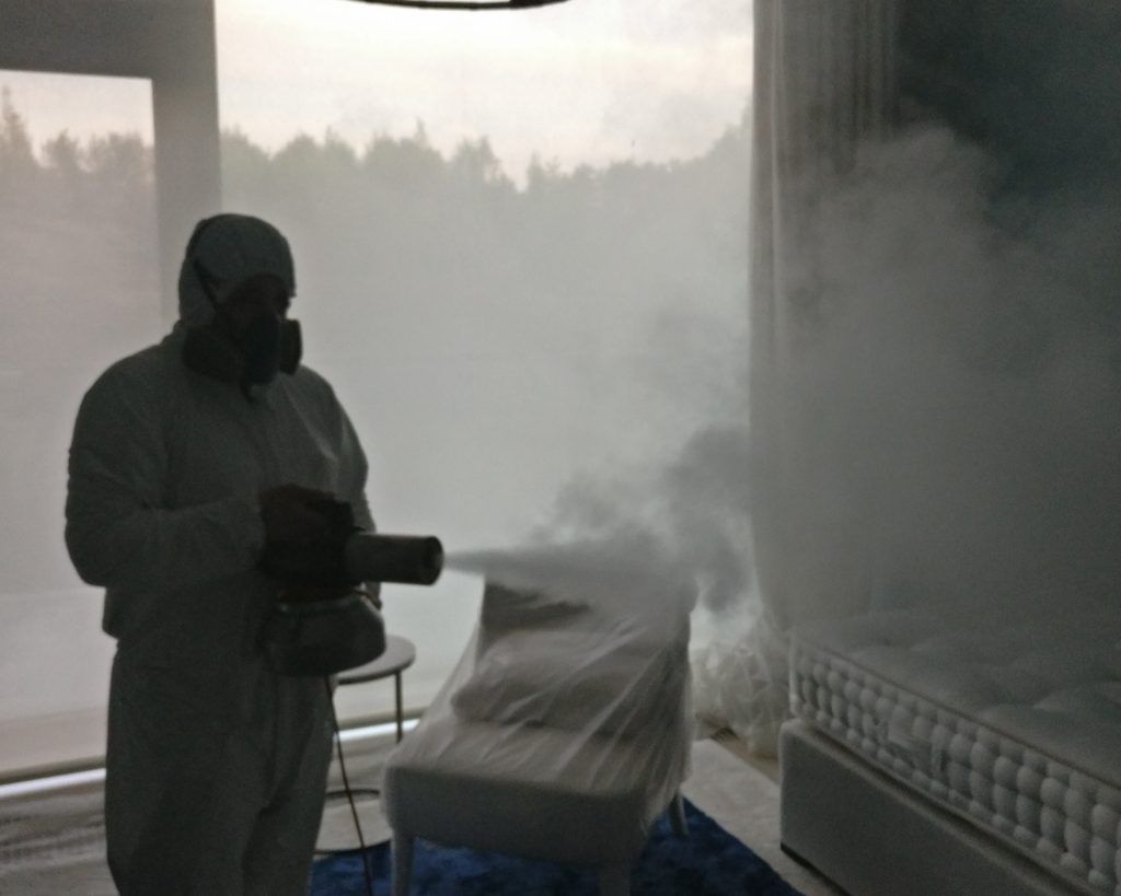 Сухой туман от запахов. Обработка сухим туманов в Нижнем Новгороде. Цены