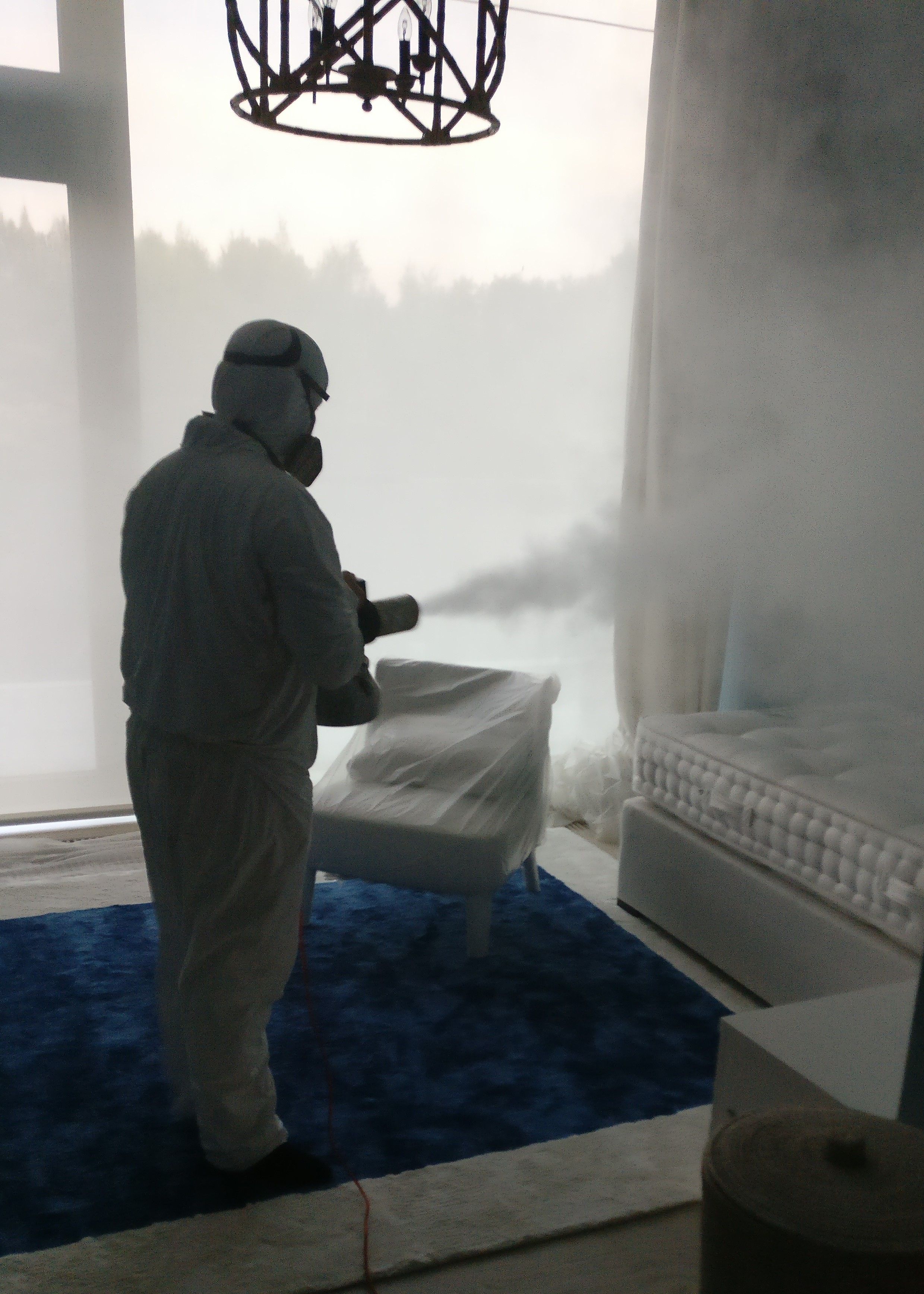 Сухой туман от запахов. Обработка сухим туманом в Нижнем Новгороде.